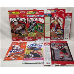 6 COLLECTOR CEREAL BOXES
