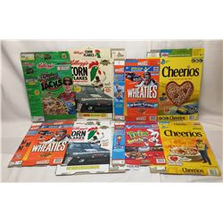 8 COLLECTOR NASCAR CEREAL BOXES