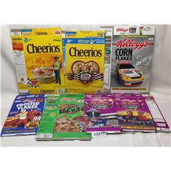 7 COLLECTOR NASCAR CEREAL BOXES