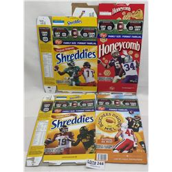 4 COLLECTOR CEREAL BOXES
