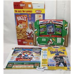 4 COLLECTIBLE SNACK BOXES