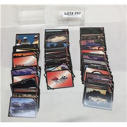 LOT OF RACE CARS CARDS