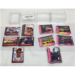 2 SETS OF NASCAR CAR AND DRIVER CARDS