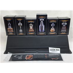 6 GREATEST NHL TROPHIES FIGURES IN BOXES