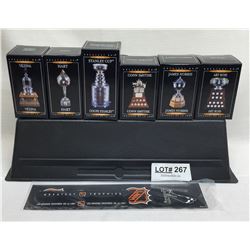6 GREATEST NHL TROPHIES FIGURES IN BOXES