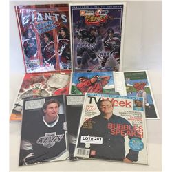 8 SPORTS MAGAZINES