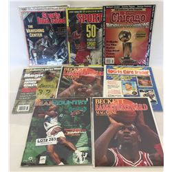 8 BASKETBALL MAGAZINES