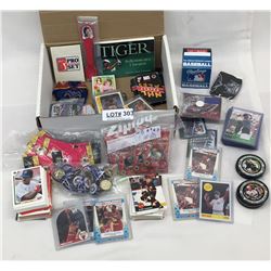 LOT OF SPORTS COLLECTIBLES
