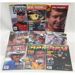 9 RACING MAGAZINES