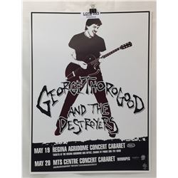 GEORGE THORGOOD AND THE DESTROYERS PROMO POSTER