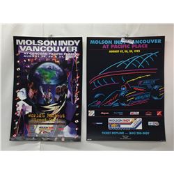 MOLSON INDY 1993 + 1997 POSTERS