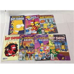 7- BART SIMPSON COMIC BOOKS
