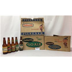 3 CASES OF BEER BOTTLES