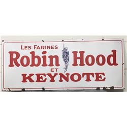 ROBIN HOOD FLOUR SIGN APPROX 6FT WIDE X 30 INCHES TALL