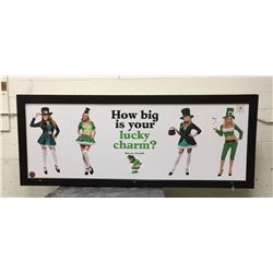 ST PATRICK'S DAY SIGN APPROX 9FT LONG X 42IN TALL