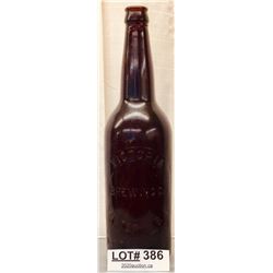 BROWN VICTORIA BREWING COMPANY BOTTLE