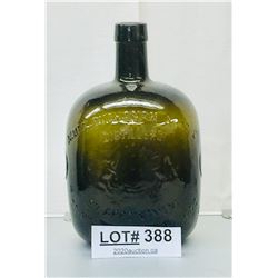 GREEN JAMES BUCHANAN & CO LTD DISTILLERS BOTTLE "BY APPOINTMENT TO HIS MAJESTY THE KING"
