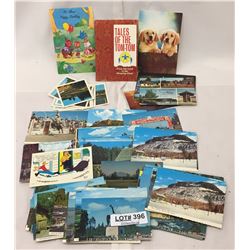 LOT OF VINTAGE POSTCARDS AND PICTURES