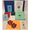 Image 1 : COLLECTION OF MANUALS, SONG BOOKS, AND ROSTERS FOR CANADIAN DEMOLAY INCLUDING TWO LODGE PATCHES