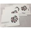 Image 1 : LOT OF BLANK NATIVE RAVEN PRINT CARDS