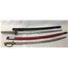 Image 2 : SAMURAI SWORD AND INDIAN SWORD IN SHEATHS