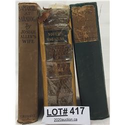 3 DATED BOOKS