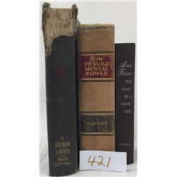 3 BOOKS