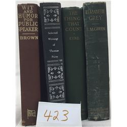 4 DATED BOOKS