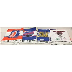 COLLECTION OF JUNIOR HOCKEY LEAGUE SAVE ON FOODS TOWELS