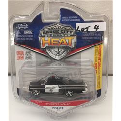 JADA POLICE 1:64 SCALE '59 CHEVY IMPALA