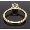 Image 5 : 14KT Yellow Gold 1.28ctw Diamond Ring