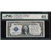 Image 1 : 1928B $1 Silver Certificate PMG 64EPQ