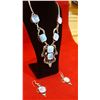 Image 2 : 330ctw Opalite Necklace And Earring Set