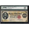 Image 1 : 1882 $100 Gold Certificate PMG 25