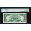 Image 2 : 1929 $5 Cleveland Federal Reserve Bank Note PMG 64