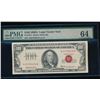 Image 1 : 1966A $100 Legal Tender Note PMG 64