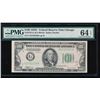 Image 1 : 1934C $100 Chicago Federal Reserve Note PMG 64EPQ