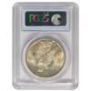 Image 2 : 1921 $1 Peace Silver Dollar Coin PCGS MS63+