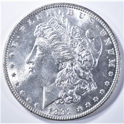 1891 MORGAN DOLLAR, CH BU BETTER DATE