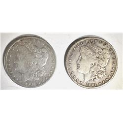 1901 F/VF & 1901-S VF/XF MORGAN DOLLARS