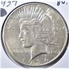 Image 1 : 1934-D PEACE DOLLAR, NICE BU