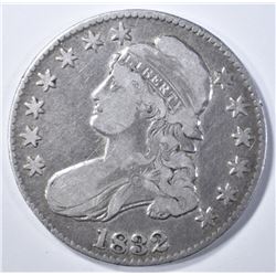 1832 BUST HALF DOLLAR, VF/XF