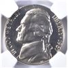 Image 2 : 1967 SMS JEFFERSON NICKEL, NGC MS-67 CAMEO