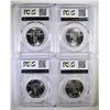 Image 2 : 4-1976-S SILVER KENNEDY HALF DOLLARS, PCGS MS-66