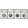 Image 1 : (4) 1982 D KENNEDY HALF DOLLARS NGC MS-66