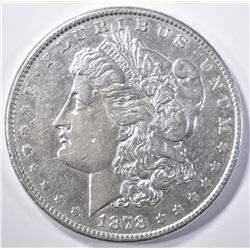 1878 8TF MORGAN DOLLAR  AU