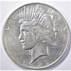 1927-D PEACE DOLLAR  CH AU