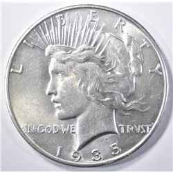 1935 PEACE DOLLAR   CH BU