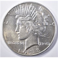 1935-S PEACE DOLLAR   BU