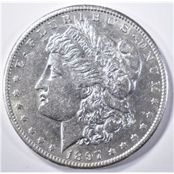 1897-S MORGAN DOLLAR   BU